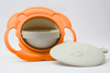 360 Bowl - Beige and Orange