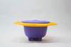 360 Bowl - Purple and Yellow