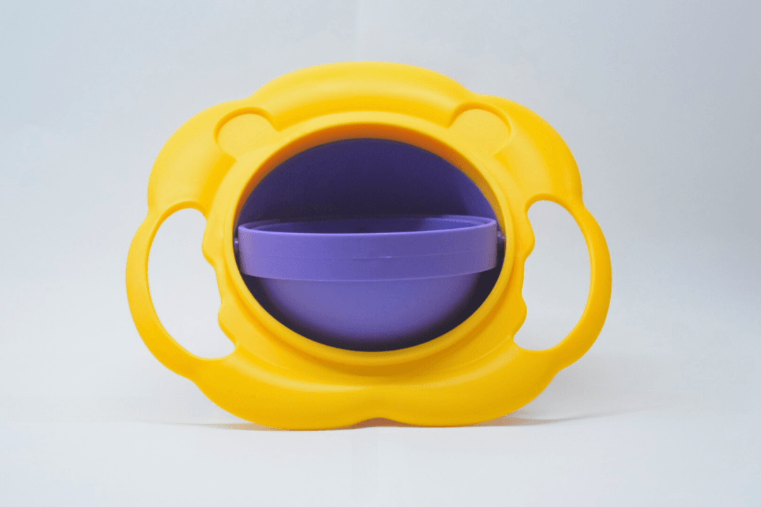360 Bowl - Purple and Yellow