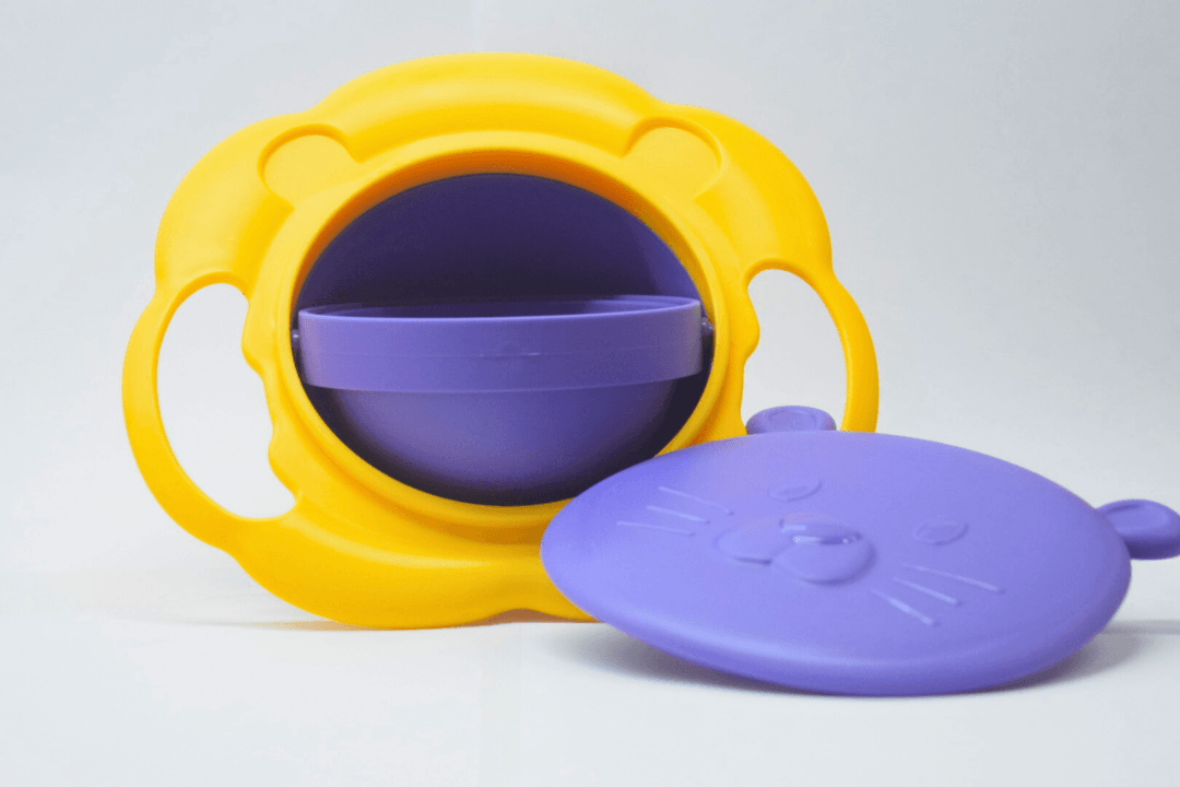 360 Bowl - Purple and Yellow