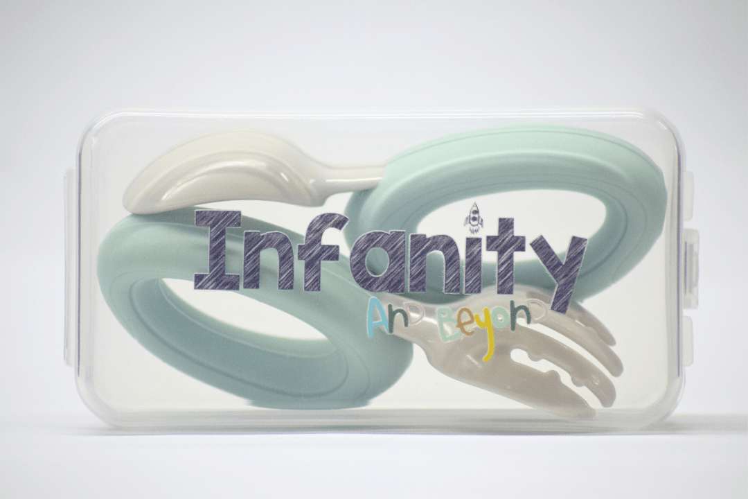 Fork/Spoon Set Light Blue