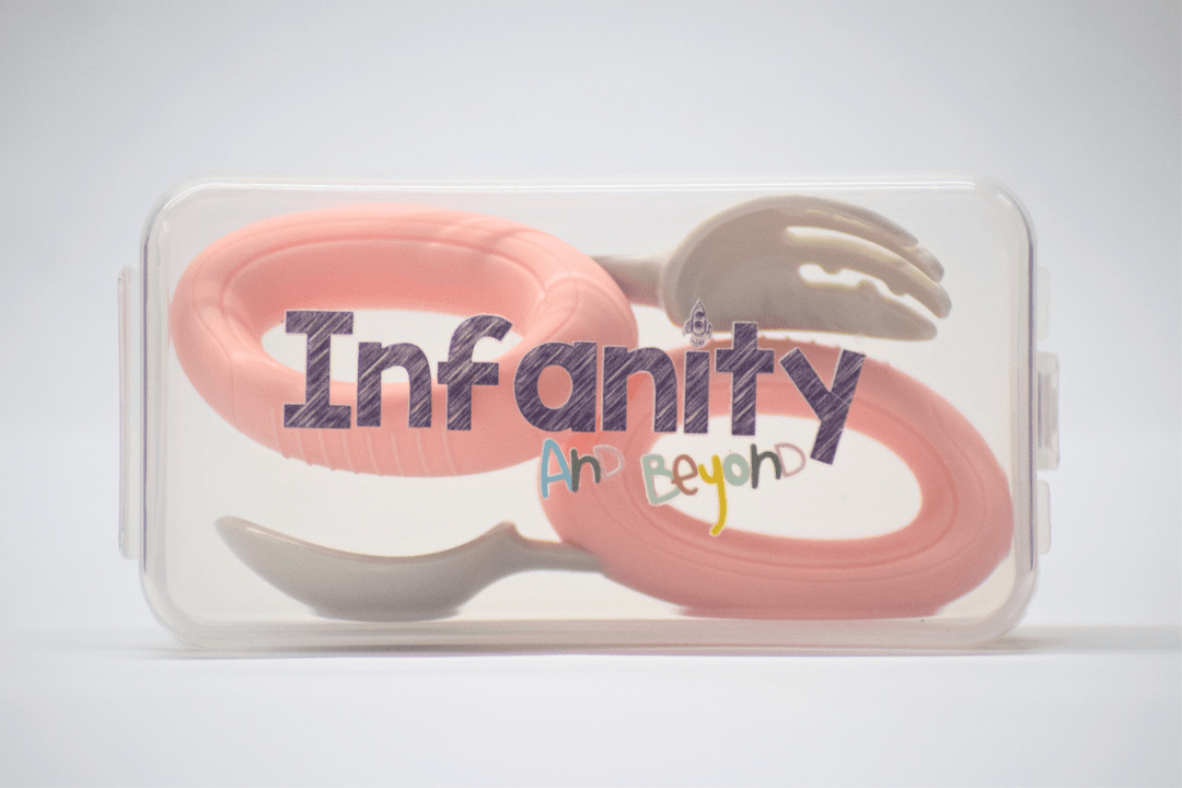 Fork/Spoon Set Light Pink